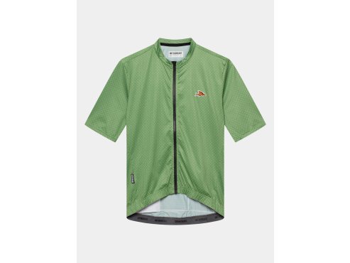 Pánský cyklo dres FLEURETTE V2 Cactus Green Zelený kaktus