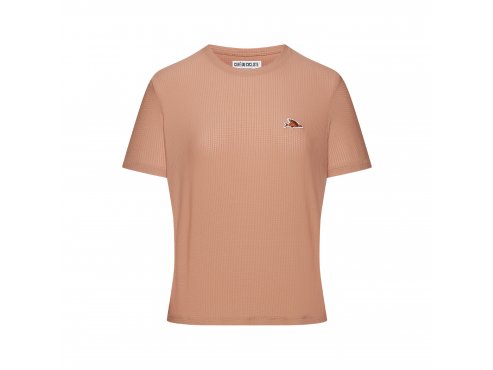 Dámské tričko se sportovním střihem CLEOPHEE Růžový písek