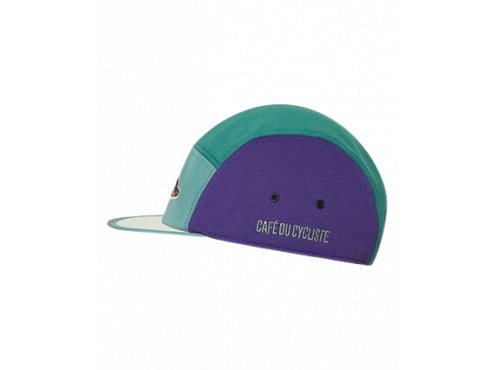Cyklistická čepice GRAVEL CAP UNISEX Borovice a Ametyst
