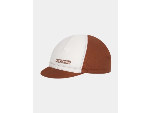 Cyklistická čepice série CLASSIC CAP GAPETTE CASHEW WHITE Kešu ořechy s bílou