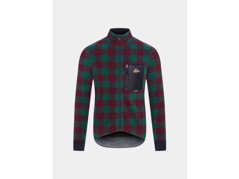 GRAVEL pánský cyklodres SOLANGE Green Quetsche Fialově zelené sevření