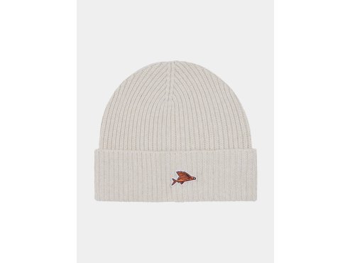 Zimní čepice Merino JOSIANE UNISEX Chalk Křída