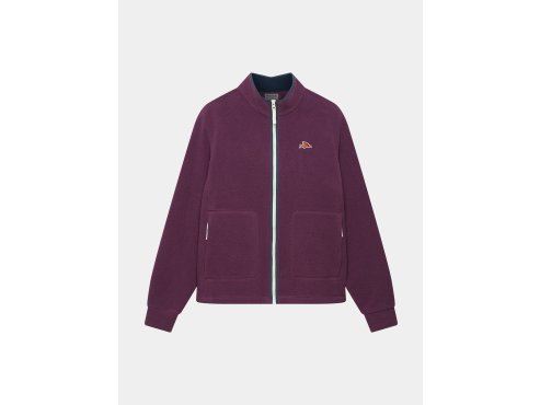 Pánská podzimní/jarní volnočasová fleecová bunda DOMITILLE V2 QUETSCHE PURPLE Fialové sevření