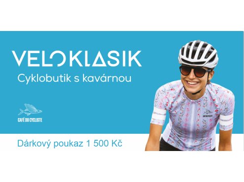 DÁRKOVÝ POUKAZ VELOKLASIK 1500,- Kč