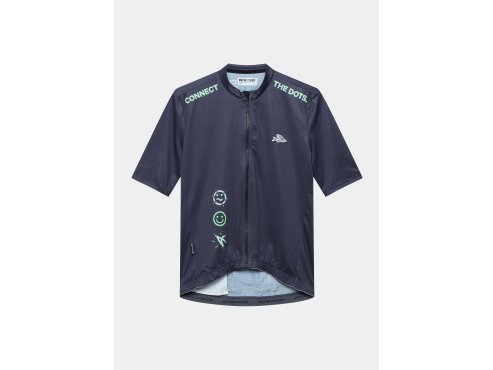 Pánský cyklo dres FLEURETTE V2 Dots Anthracite Tečky antracit