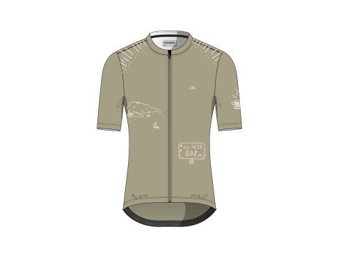 Dámský cyklistický dres COL D'EZE Puddle Louže