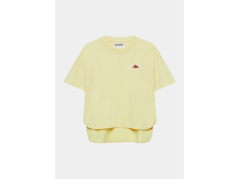 Dámský uvolněný cyklistický dres SANDRINE Naples Yellow Neapolská žlutá