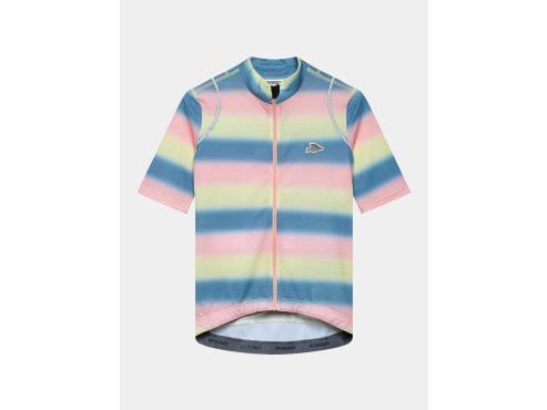 Dámský cyklo dres AUDAX MONA V2 Plush Naples Yellow Plyšová Neapolská žlutá