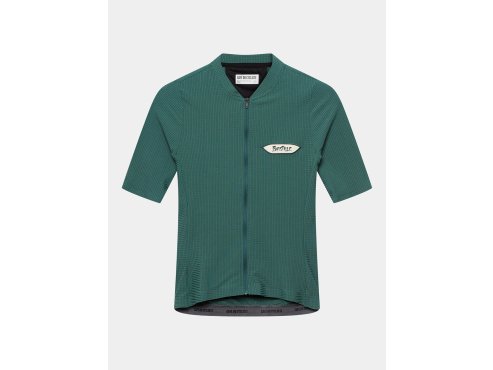 Pánský cyklo dres RACE EMELINE Bastille Edition 25 Alpine Green Alpská zelená