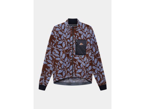 Dámský fleecový cyklo dres SOLANGE Carob Verbena Rohovník verbena