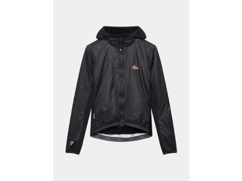 Pánská cyklistická zateplená bunda LISE AUDAX Black Černá