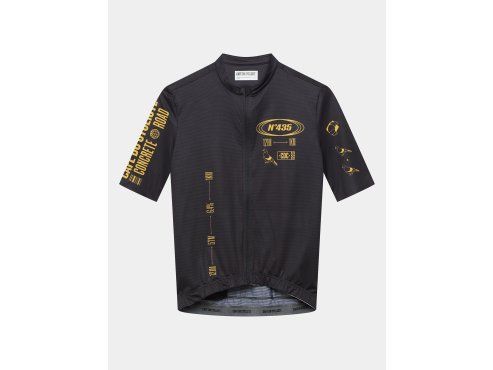Pánský cyklistický dres COL PARIS Black Černá