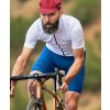 CAFÉ DU CYCLISTE - pánské cyklistické dresy - cyklodres FLEURETTE bílá
