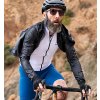 CAFÉ DU CYCLISTE - pánské cyklistické dresy - cyklodres FLEURETTE bílá