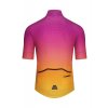 Pánský cyklo dres FLEURETTE Shaded Stínovaná fialovo žlutá