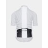 Pánský cyklo dres FRANCINE White Bílá s jemným proužkem