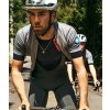 Pánský cyklo dres MERINO EGLANTINE Dark Gray Tmavě šedá