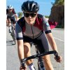 CAFÉ DU CYCLISTE - dámské cyklistické dresy - dres na kolo Merino WOMEN’S EGLANTINE světle šedá
