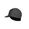 Zimní cyklistická čepice BELGIUM CAP UNISEX šedá