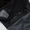 Cyklo kalhoty tříčtvrteční zateplené ADRIENNE černo šedá