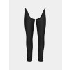 Cyklistické zateplené návleky na nohy LEG LILI UNISEX Black Černá