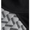 Dámský cyklo dres s dlouhým rukávem MERINO AUDAX IRMA Black Grey Šedá a černá