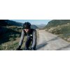 Pánský cyklo dres s dlouhým rukávem vlněný ALPHONSINE Black Černá