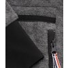 Pánský cyklo dres s dlouhým rukávem vlněný ALPHONSINE Black Černá
