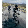 Pánský cyklo dres s dlouhým rukávem vlněný ALPHONSINE Black Černá