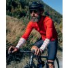 Pánský cyklo dres s dlouhým rukávem MERINO AUDAX ARLETTE Poppy Red Červený mák