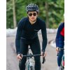 CAFÉ DU CYCLISTE - pánské cyklistické dresy s dlouhým rukávem - cyklodres DAPHNÉ černý