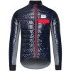 CAFÉ DU CYCLISTE - pánské cyklistické bundy - zimní cyklo bunda na kolo Merino ALBERTINE námořní modrá