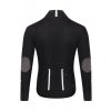 Pánský cyklo dres s dlouhým rukávem MERINO YOLANDE Black Černá