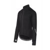 Pánský cyklo dres s dlouhým rukávem MERINO YOLANDE Black Černá
