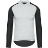 Pánské funkční tričko s dlouhým rukávem MERINO COSETTE šedá s černou