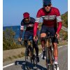 Pánský cyklo dres s dlouhým rukávem MERINO CLAUDETTE Navy Námořní modrá