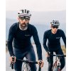 Pánský cyklo dres s dlouhým rukávem CORINNE Navy Námořnická modrá