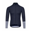 Pánský cyklo dres s dlouhým rukávem MERINO AUDAX ARLETTE Navy Námořní modrá