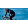 Pánský cyklo dres s dlouhým rukávem MERINO AUDAX ARLETTE Navy Námořní modrá