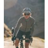 Dámský cyklistický dres s dlouhým rukávem MERINO MARGUERITE Grey šedá