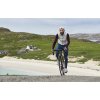 CAFÉ DU CYCLISTE - pánské cyklistické vesty - cyklo vesta proti větru MADELEINE šedo-bílá