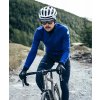 Cyklodres s dlouhým rukávem Merino MARGUERITE modrá Limoges