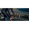 CAFÉ DU CYCLISTE - dámské cyklistické kalhoty - cyklo kraťasy tříčtvrteční ADRIENNE námořní modrá