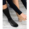 Zimní ponožky na kolo Merino PRIMALOFT Black Černá