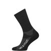 Zimní ponožky na kolo Merino PRIMALOFT Black Černá