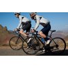 CAFÉ DU CYCLISTE - pánské cyklistické bundy - cyklistická větrovka, bunda proti větru na kolo MADELEINE šedá a bílá