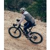 Cyklistické rukavice jaro/podzim série GRAVEL Black Černá