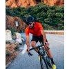 Pánský cyklo dres FLEURETTE Oranžová