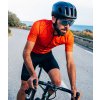 Pánský cyklo dres FLEURETTE Oranžová