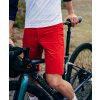 Pánské cyklistické kraťasy volné GRAVEL RENEE Red Červená
